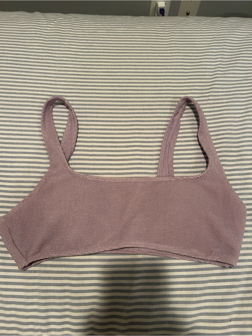 Lavender Aerie Bikini Top